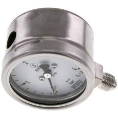 Wika MSS 463 ES Sicherheits-Manometer senkrecht, 63mm, 0-4 bar