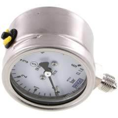 Wika MSS 663 ES Sicherheits-Manometer senkrecht, 63mm, 0-6 bar
