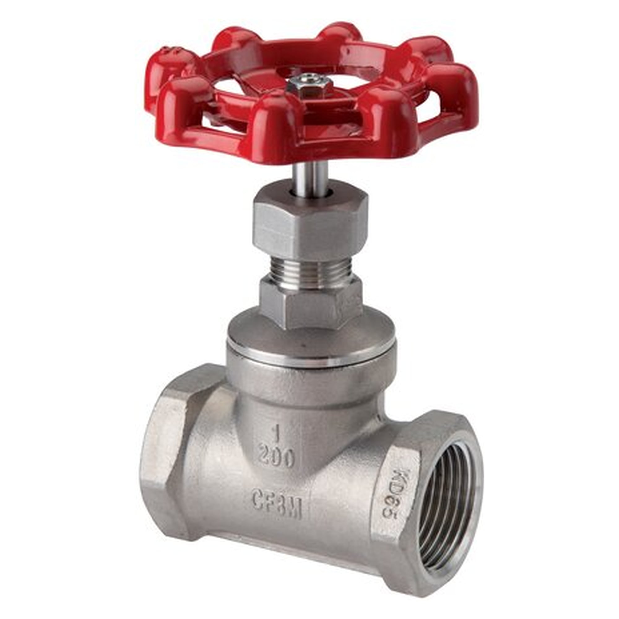 Muffen-Absperrventil, Edelstahl, G 3/4", PN 16, PN 0 - 16 bar