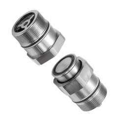 Nitto Kohki Multi Cupla. Schnellkupplung MALS-2HS, Steel, FKM