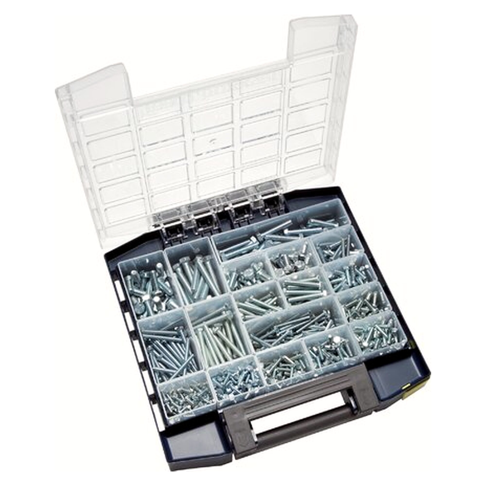 Multibox Sechskantschrauben DIN 933, beinhaltet 100 Stück 933-M4X16