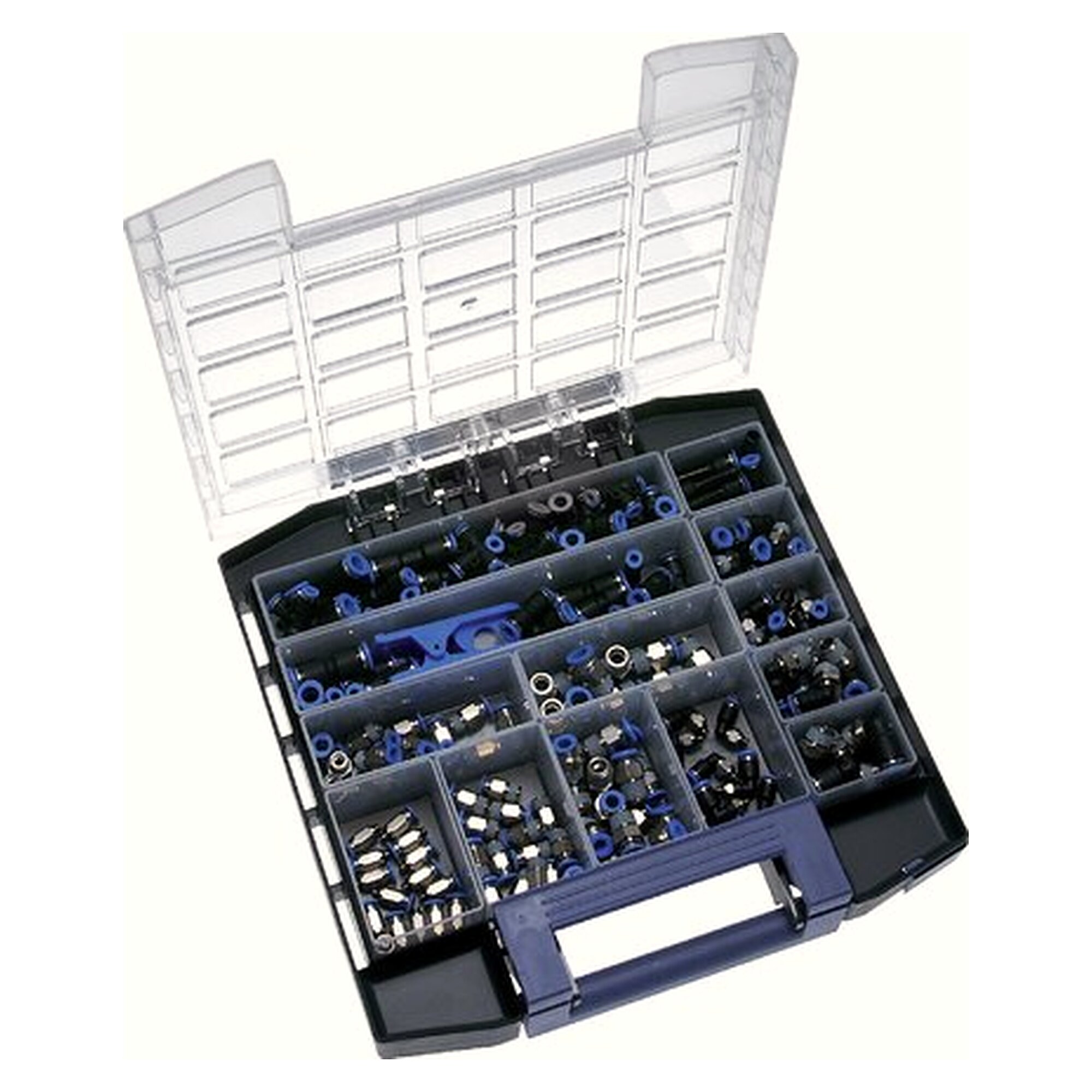 Multi-box IQS push-in connectors, 4 - 8 mm, workshop supply for assembly and servicing