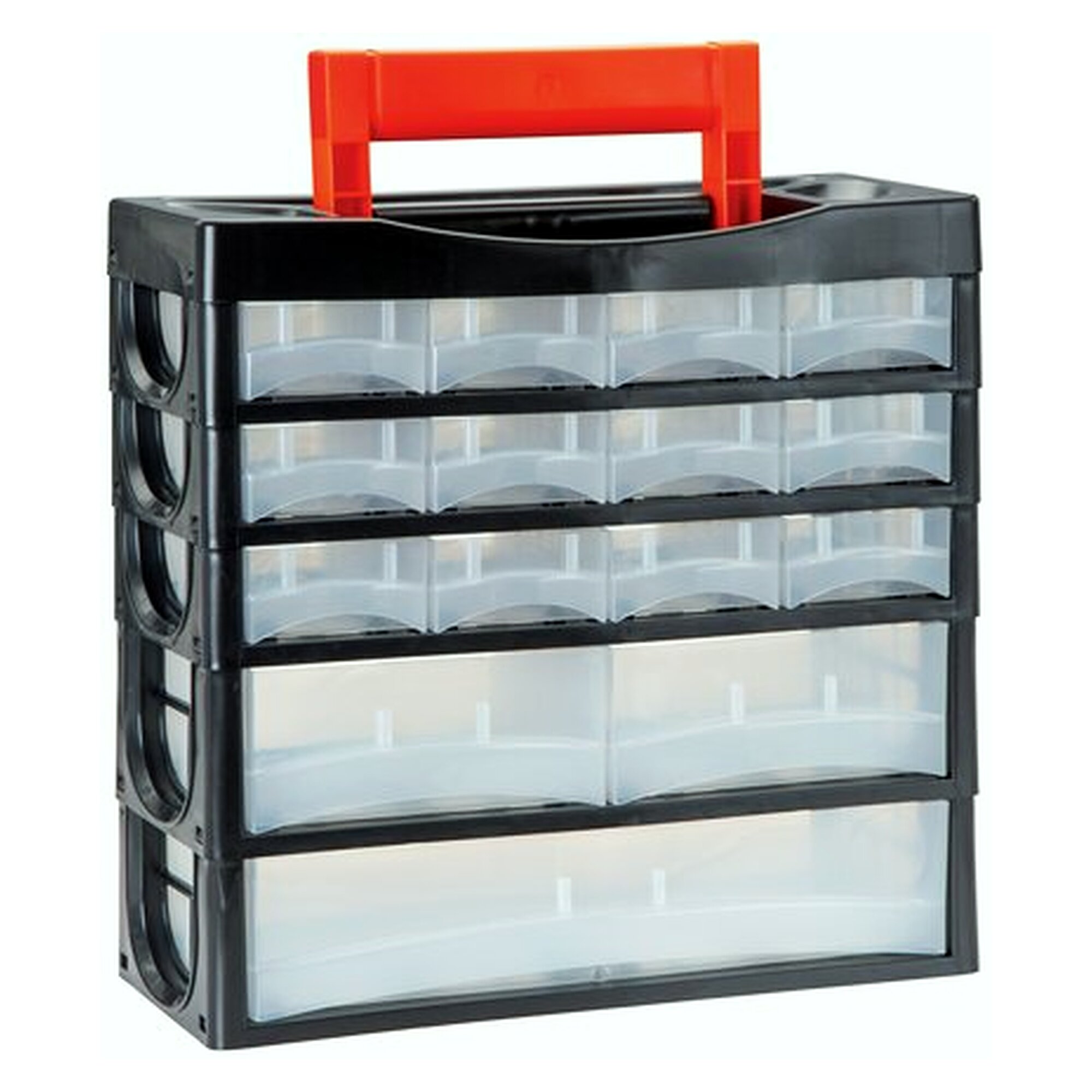 Assortment box 15 Schubladen, Grundmodul, dimension 318 x 135 x 305 mm