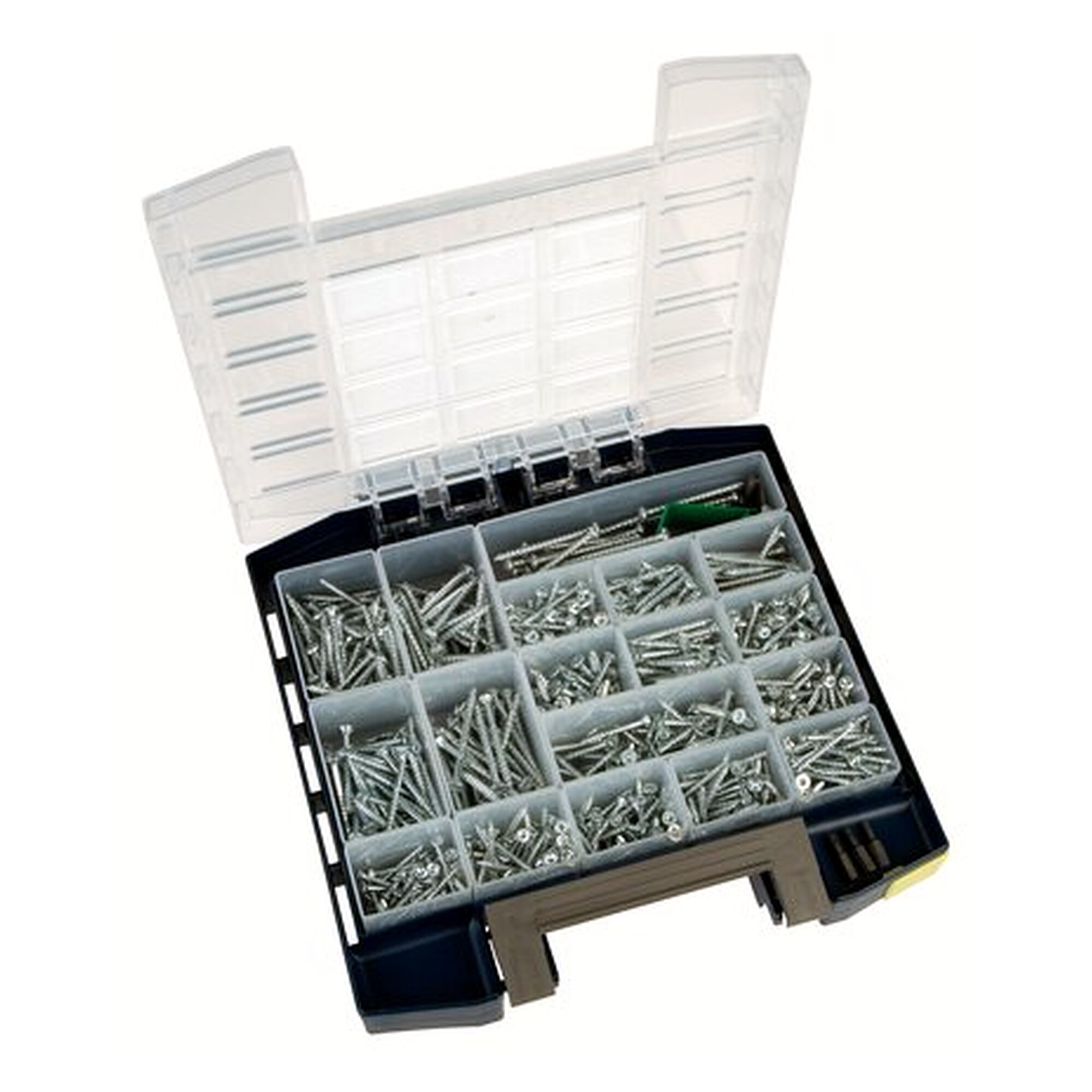 Multibox Spanplatten-Senkkopf- und Panhead-Schrauben (TORX), beinhaltet 50 Stück SPAN 4,5X40 HR TX