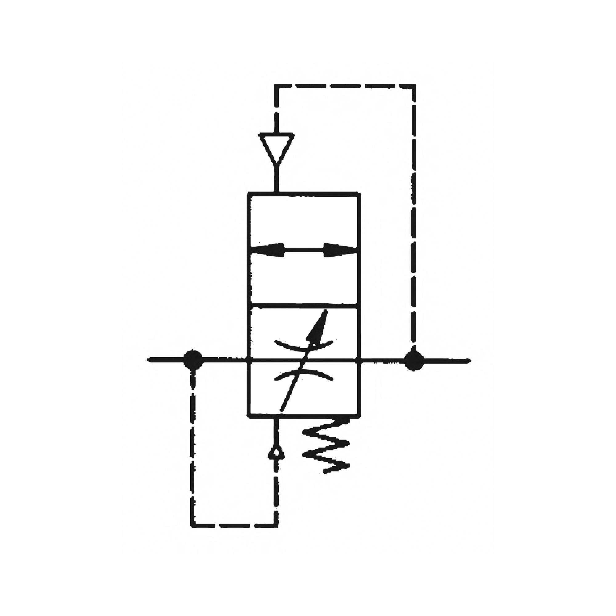 Anfahrventil »multifix-mini«, BG 0, G 1/4, PE 2,5 - 16 bar - Riegler 100414