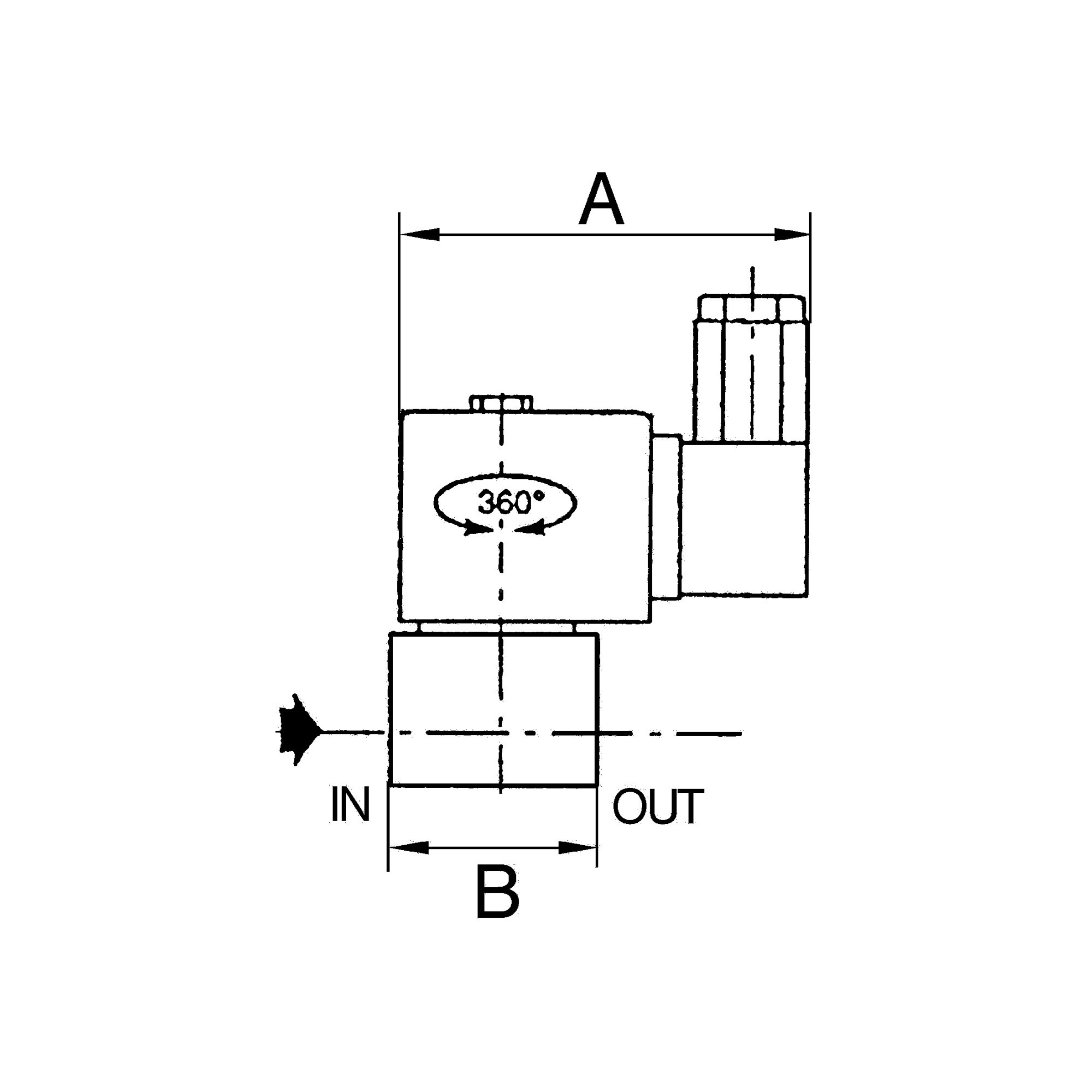 2/2-Wege-MV.,MS,NO,direktg.,230 V,50-60 Hz,FPM,Rp 1/8,PN 0-18 bar - Riegler 102828