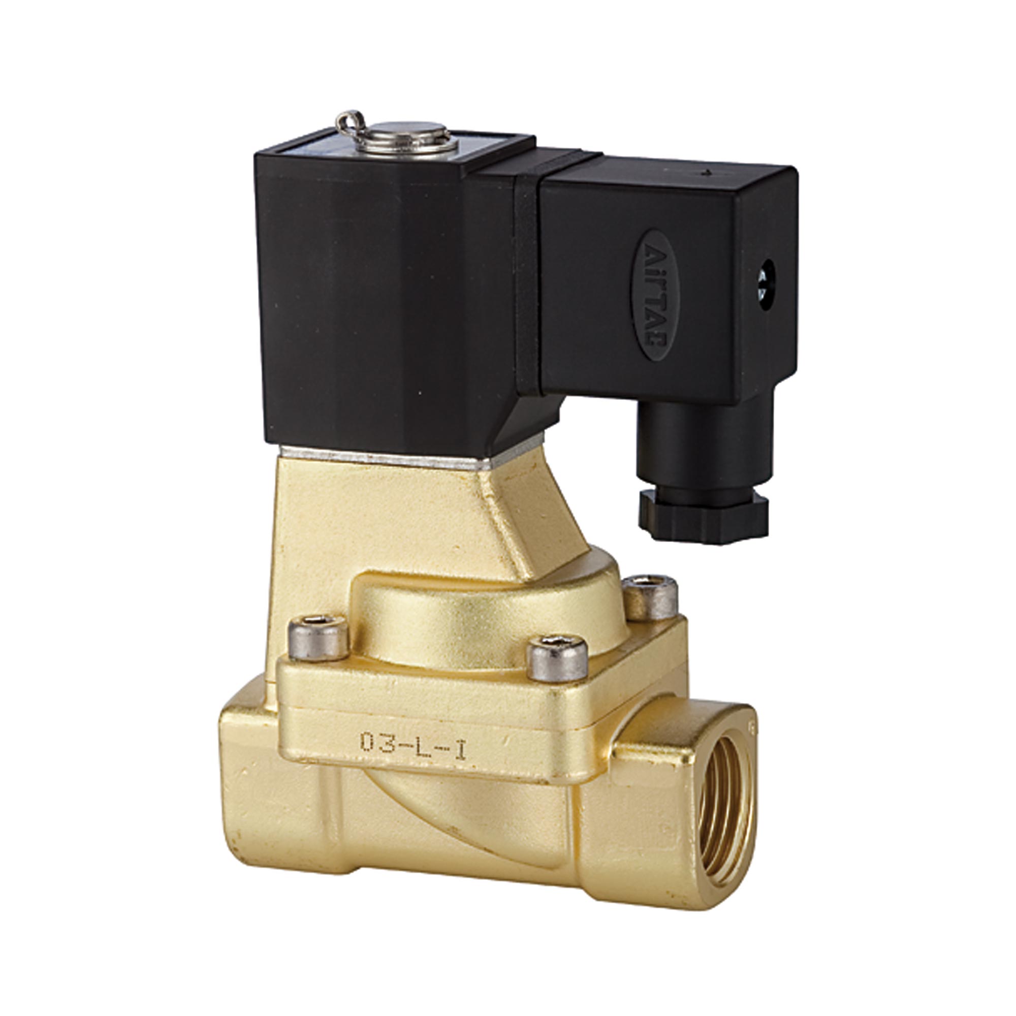 2/2-way solenoid valve NC, pilot operated, 24 V DC - Riegler K930