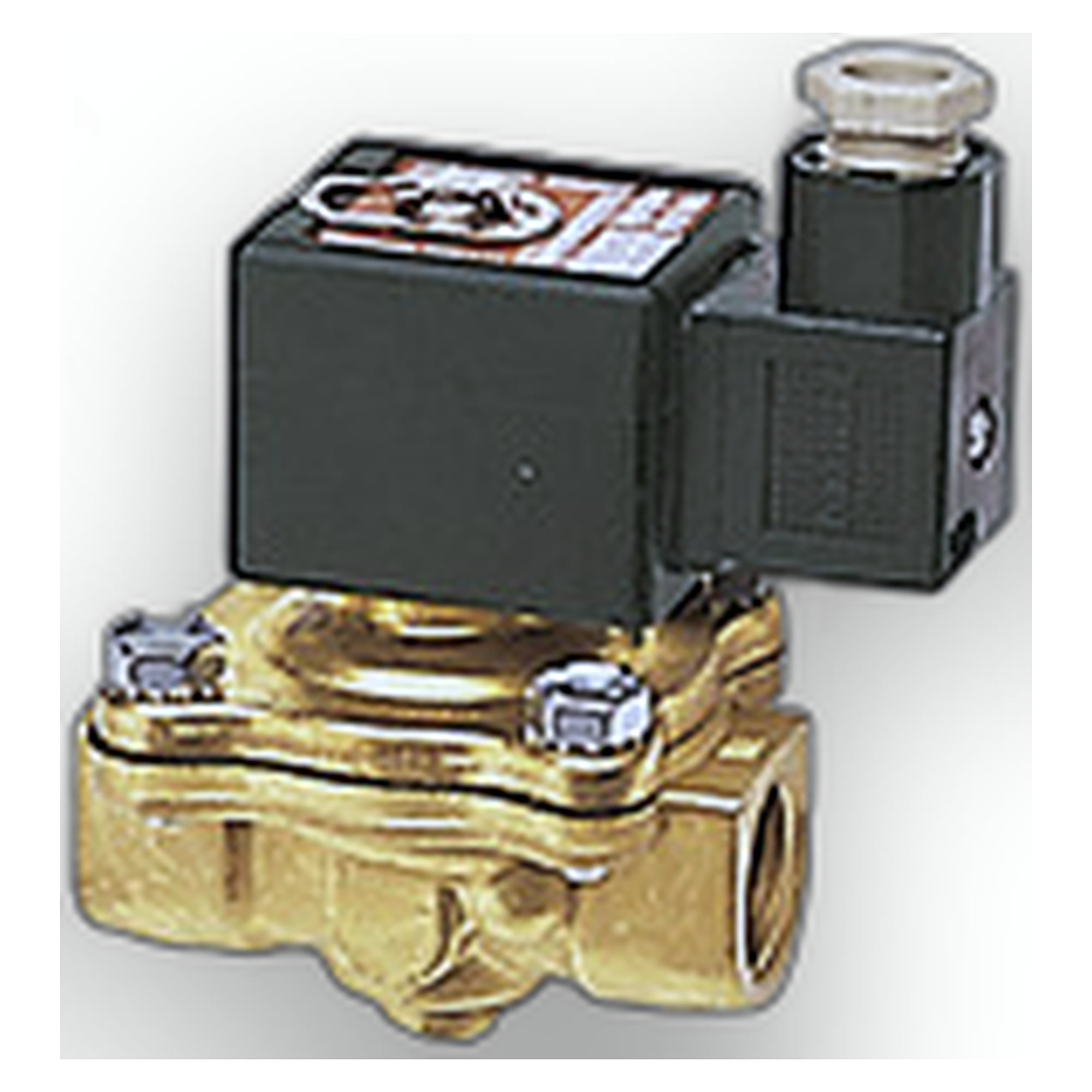 2/2-way solenoid valve, NC, pilot operated, 230 V, 50 - 60 Hz - Riegler 102854