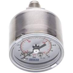 Wika MW 1040 ES ES-Manometer waagerecht, 40mm, 0-10 bar, G 1/8"