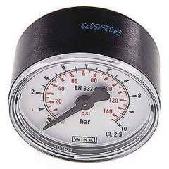 Wika MW 1058 Manometer waagerecht (KU/Ms), 50mm, 0-10 bar, G 1/8"