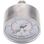 Wika MW 150 ES ES-Manometer waagerecht, 50mm, 0-1 bar, G 1/4"