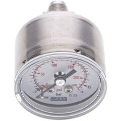 Wika MW 1640 ES ES-Manometer waagerecht, 40mm, 0-16 bar, G 1/8"