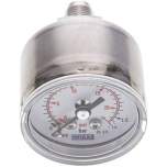 Wika MW 1,640 ES ES-Manometer waagerecht, 40mm, 0-1,6 bar, G 1/8"