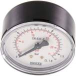 Wika MW 1,663 ST Manometer waagerecht (ST/Ms), 63mm, 0-1,6 bar, G 1/4"