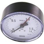 Wika MW 1,680 Manometer waagerecht, 80mm, 0-1,6 bar