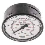 Wika MW 25063 GLY Glycerin-Manometer waagerecht (KU/Ms), 63mm, 0-250 bar