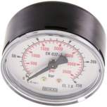 Wika MW 25063 ST Manometer waagerecht (ST/Ms), 63mm, 0-250 bar, G 1/4"