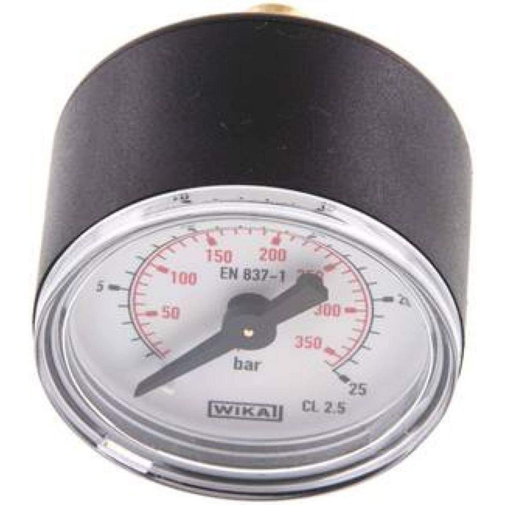 Wika MW 2540 Manometer waagerecht (KU/Ms), 40mm, 0-25 bar, G 1/8"