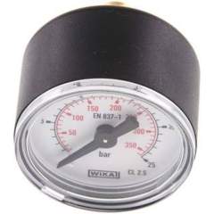 Wika MW 2540 Manometer waagerecht (KU/Ms), 40mm, 0-25 bar, G 1/8"