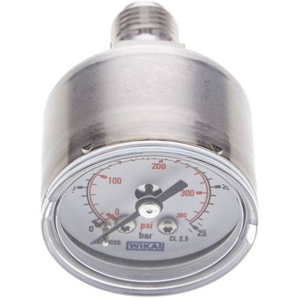Wika MW 2544 ES ES-Manometer waagerecht, 40mm, 0-25 bar, G 1/4"