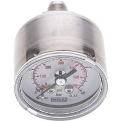 Wika MW 4040 ES ES-Manometer waagerecht, 40mm, 0-40 bar, G 1/8"