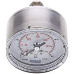 Wika MW 4050 ES ES-Manometer waagerecht, 50mm, 0-40 bar, G 1/4"