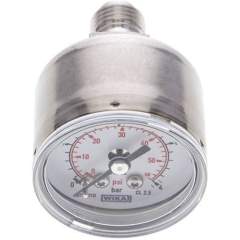 Wika MW 444 ES ES-Manometer waagerecht, 40mm, 0-4 bar, G 1/4"