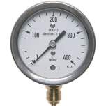 MS -40160 MB10CR Manometer senkrecht 160mm, -0,04 bar bis 0 bar mbar, G 1/2"