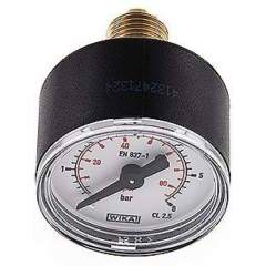 Wika MW 644 Manometer waagerecht (KU/Ms), 40mm, 0-6 bar, G 1/4"
