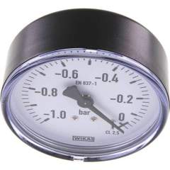 Wika MW -180 * Manometer waagerecht, 80mm, -1 bis 0 bar