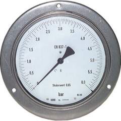 Wika MWF 16160 Feinmess-Manometer waagerecht, 160mm, 0-16 bar