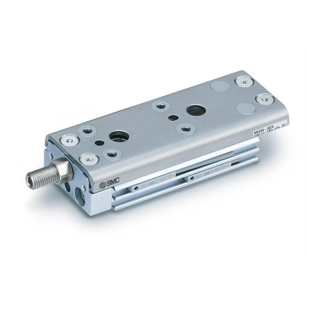 SMC MXQ20B-100ZG. MXQ*B-Z, Air Slide Table, Low Thrust with High Rigidity Type