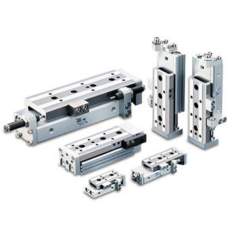 SMC MXQ12-20R. MXQ, Pneumatischer Kompaktschlitten, Linearführung mit Kugelumlaufführung