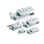 SMC MXS12-30AS. MXS, Pneumatische Schlitteneinheit, Kreuzrollenführung