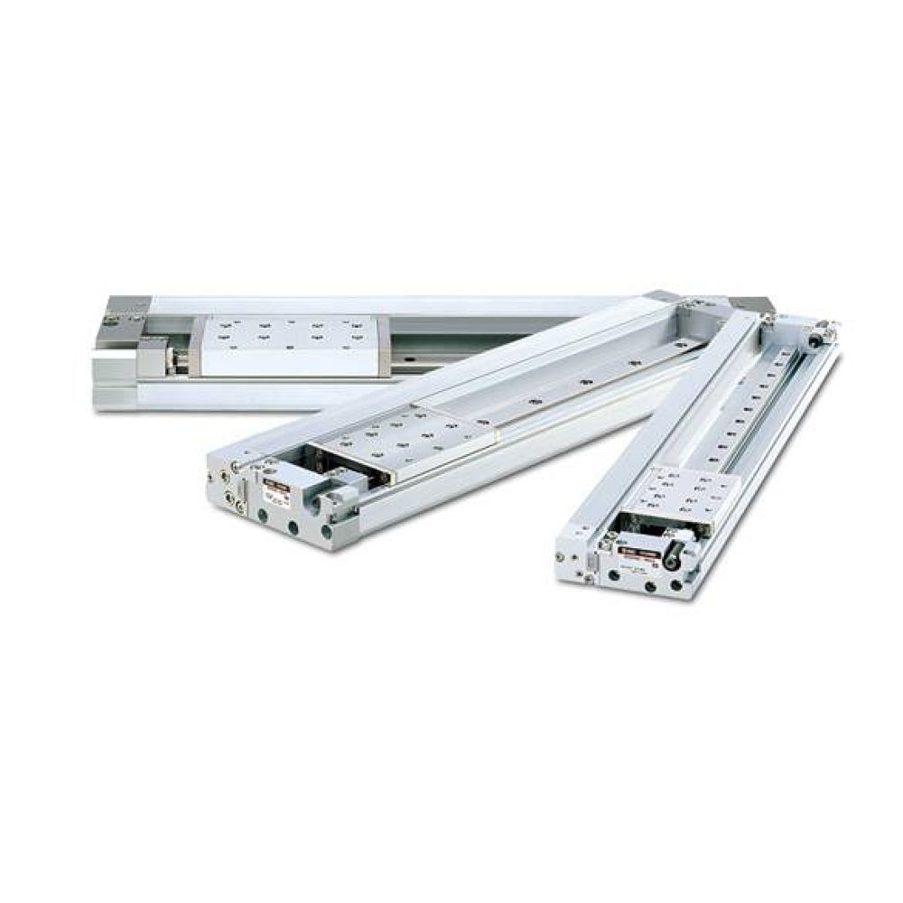 SMC MY2H16G-150. MY2H, Mechanical Joint Rodless Cylinder, High Precision Guide, w/o Stroke Adjustment Unit