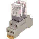 Omron MY2IN230VAC. Omron relay, 230 V AC, 2 changeover contacts, LED display, test button