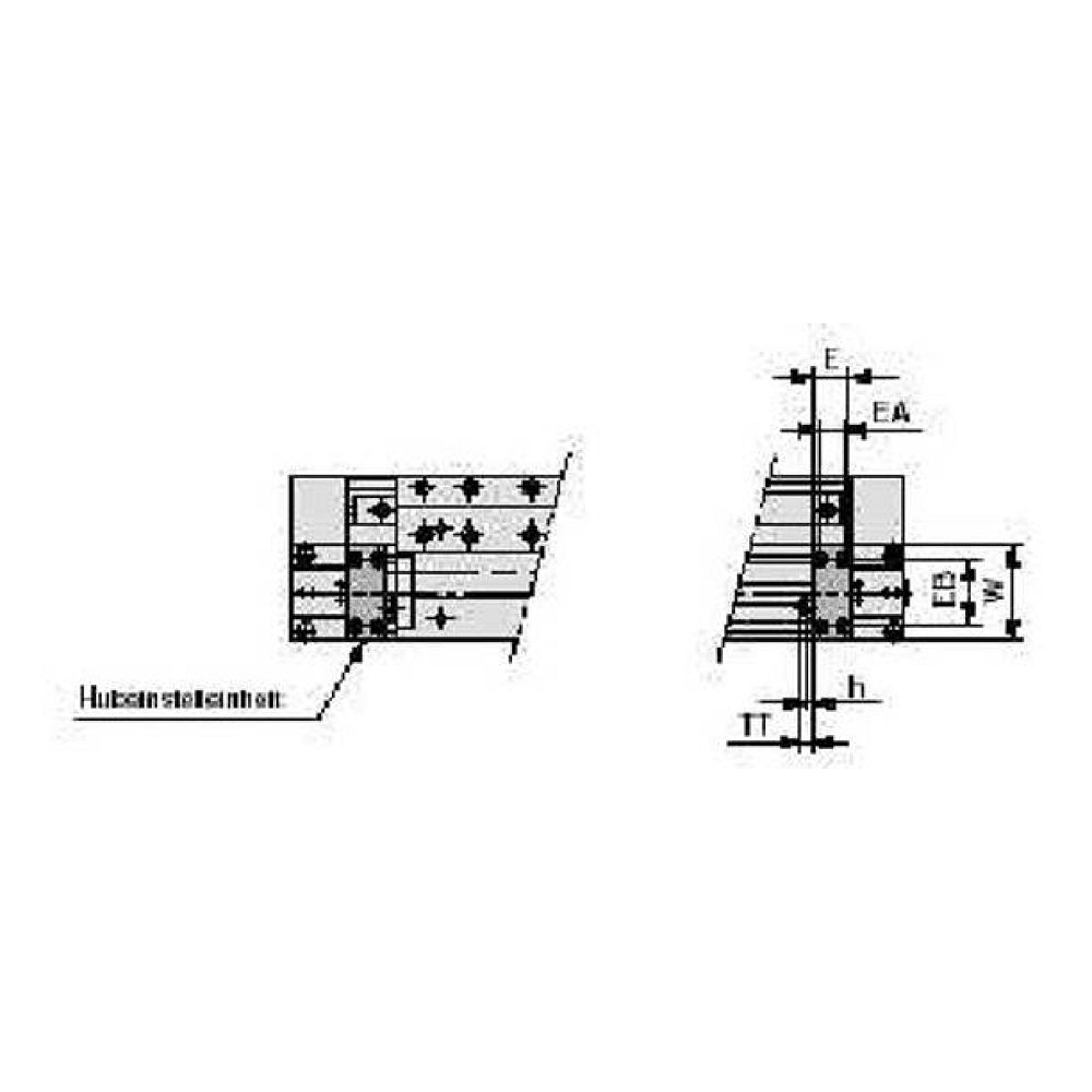 SMC MYH-A25A. Hubeinstelleinheit