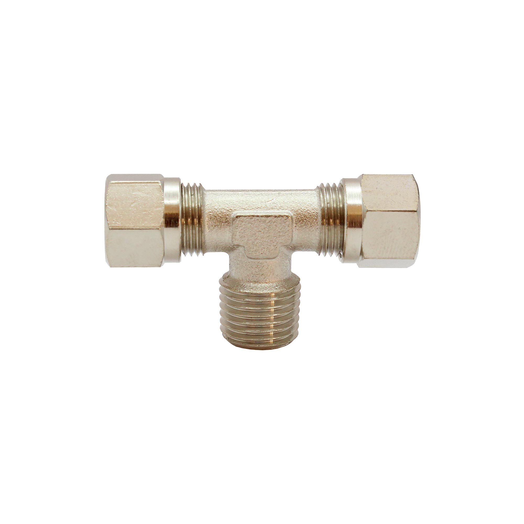 T screw-in fitting, R 1/2 o., Pipe exterior Ø 15 mm - Riegler 112038