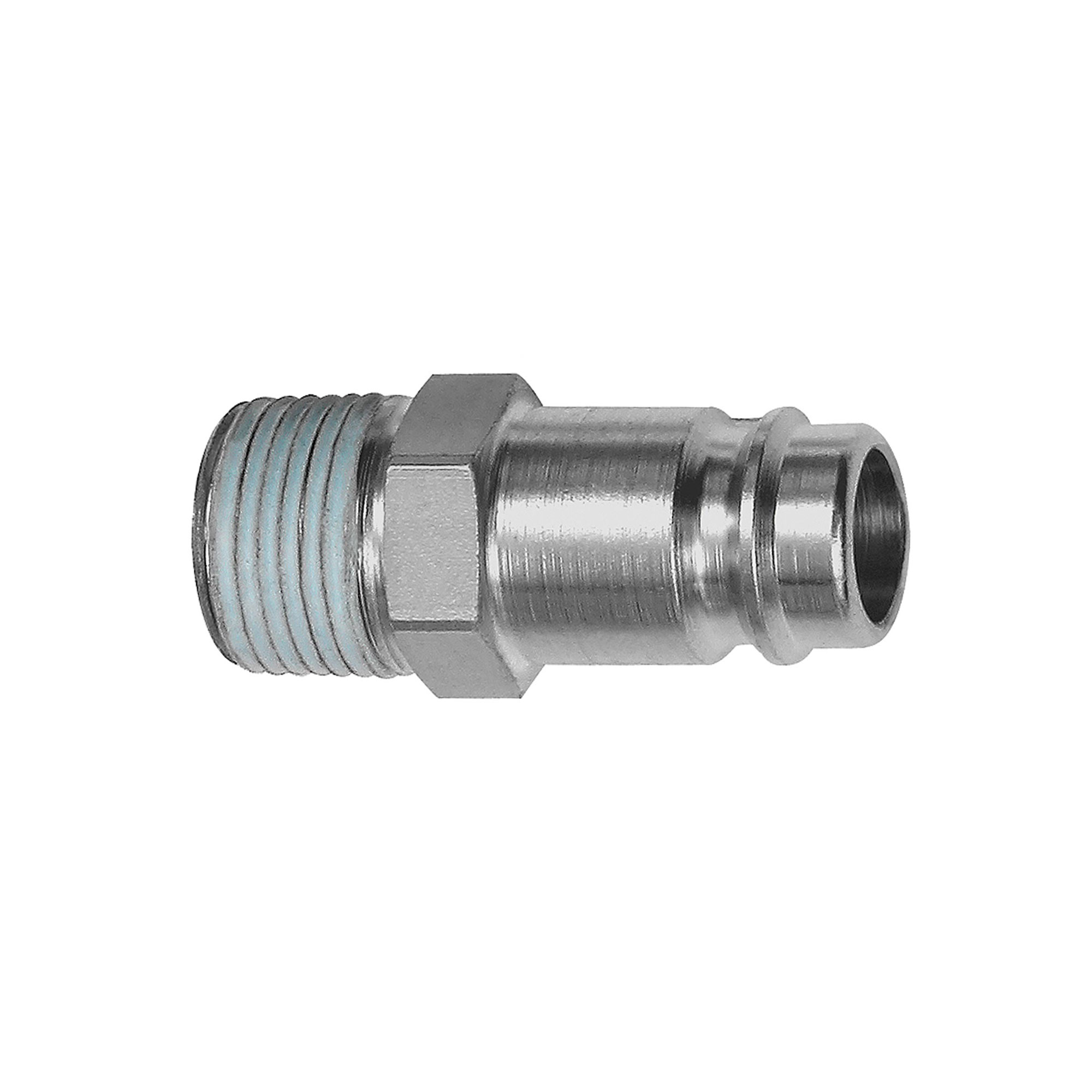 Nipple, I.D. 10, Hardened / nickel-plated steel - Riegler K489