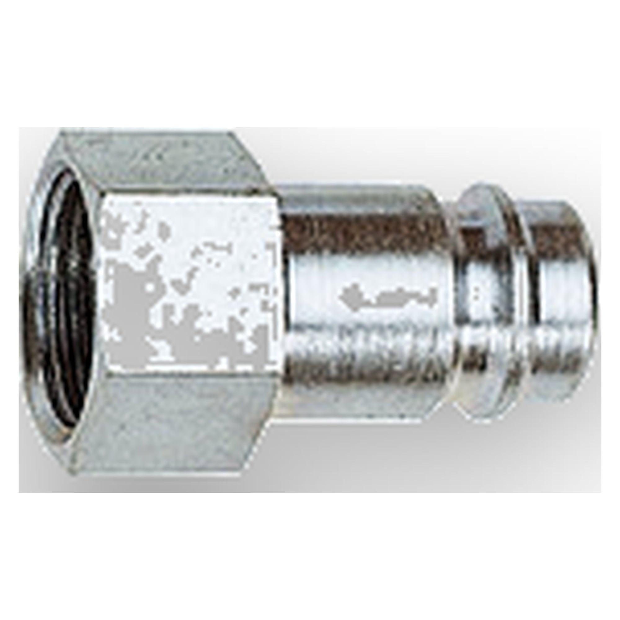 Nipple for I.D. 10, Hardened / nickel-plated steel - Riegler K490