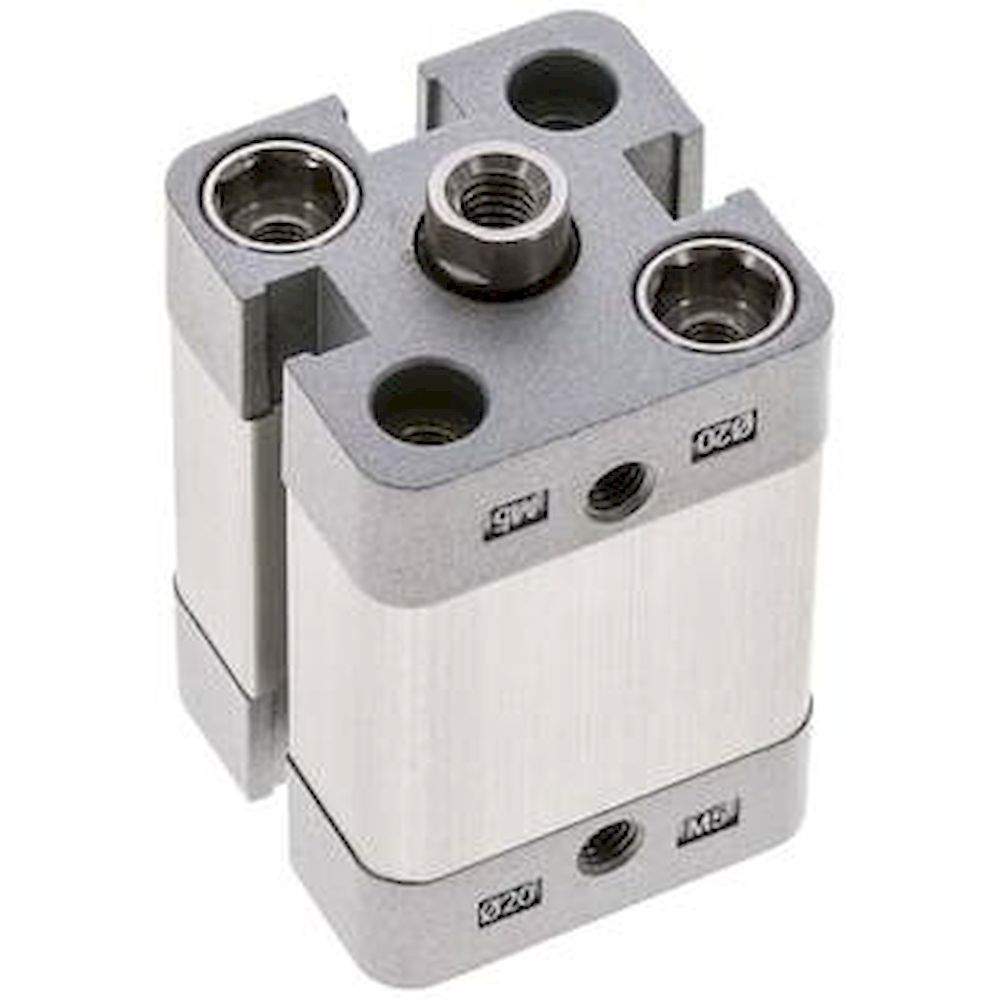 Airtec NAD 20/15. ISO 21287 cylinders, double acting, piston 20 mm, stroke 15 mm