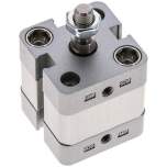 Airtec NAD 25/5-AG. ISO 21287-Zylinder, doppeltw., Kolben 25mm, Hub 5mm