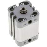 Airtec NAD 32/25. ISO 21287-Zylinder, doppeltw., Kolben 32mm, Hub 25mm