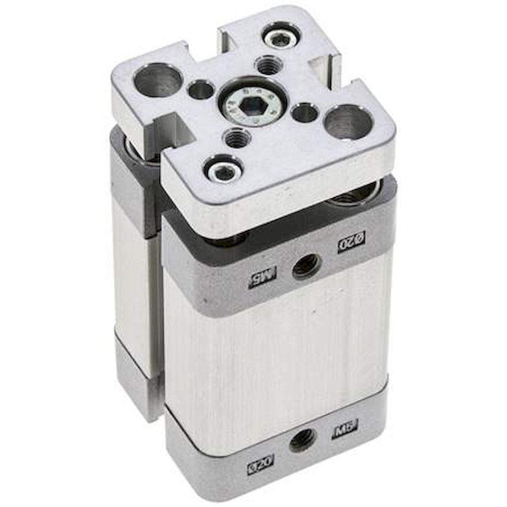 Airtec NADA 20/20. ISO 21287 cylinders, double acting, piston 20 mm, stroke 20 mm