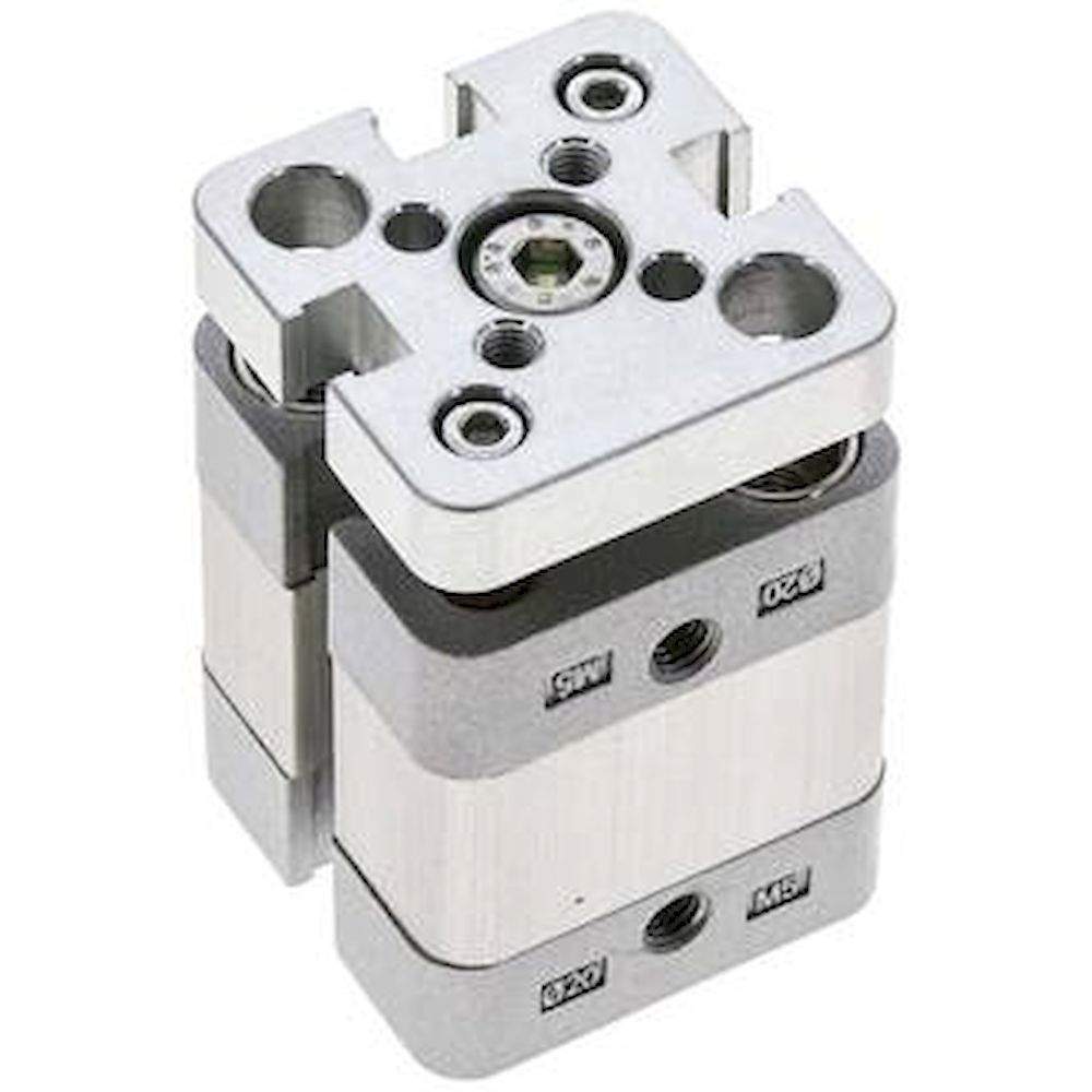 Airtec NADA 20/5. ISO 21287-Zylinder, doppeltw., Kolben 20mm, Hub 5mm