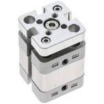 Airtec NADA 20/5. ISO 21287-Zylinder, doppeltw., Kolben 20mm, Hub 5mm