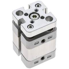 Airtec NADA 20/5. ISO 21287-Zylinder, doppeltw., Kolben 20mm, Hub 5mm