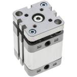 Airtec NADA 40/20. ISO 21287 cylinders, double acting, piston 40 mm, stroke 20 mm