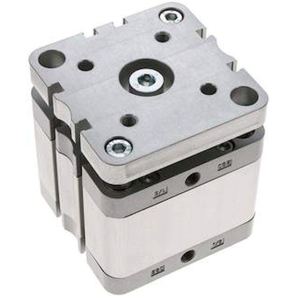 Airtec NADA 80/25. ISO 21287 cylinders, double acting, piston 80 mm, stroke 25 mm