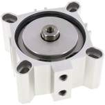 Short-stroke cylinders, double acting, piston 100 mm, stroke 10 mm